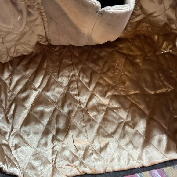 Weatherproof Mid-Length Jacket Dual Zipper Closure Inner Fleece & Quilted Shell - Picture 7 of 9